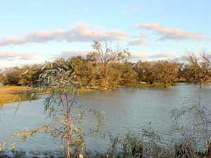 Innondations Outback Australie