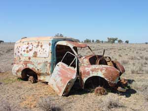 Epaves de l'Outback Australie