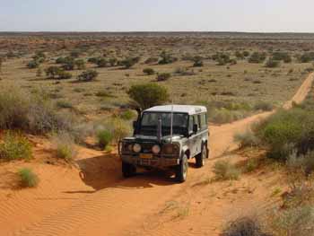 Simpson Desert Nationan Park, Australie