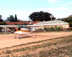 Avion, mustering Australie