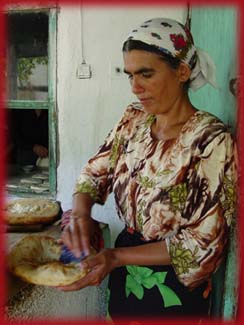 Naan, pain Ouzbékistan