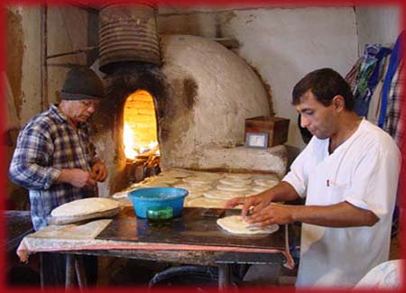 Naan, pain Ouzbékistan