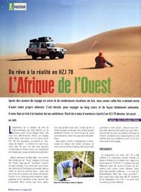 Les Bourlingueurs en Afrique de l'Ouest