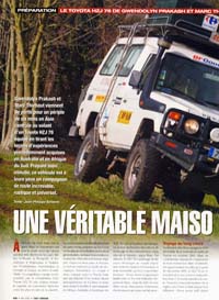 Préparation 4x4 - HZJ 78