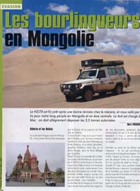 Les Bourlingueurs en Mongolie