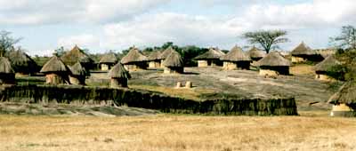 Village karanga reconstitué