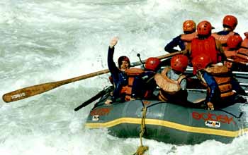 Descente en raft du Zambèse